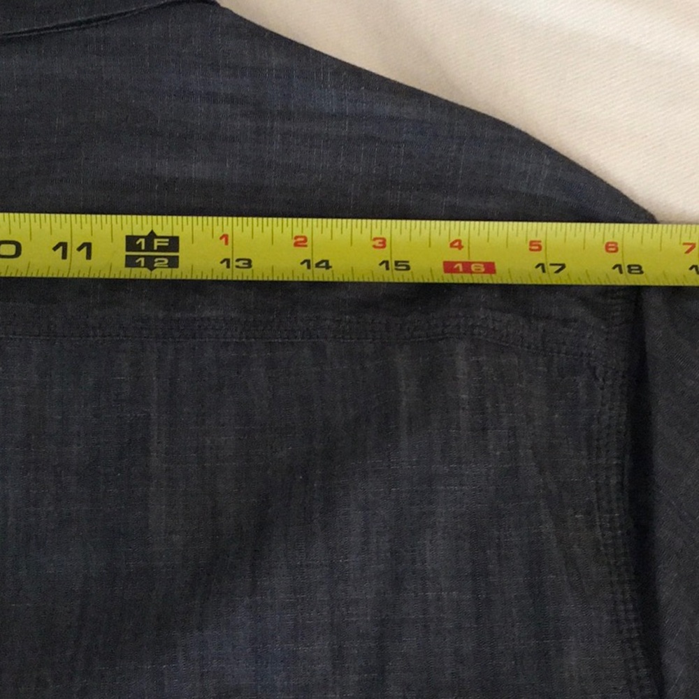 NWT Closed Chambray Stamford Shirt Dark Blue, L - Picture 12 of 13